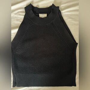 Wilfred black Crop Top Sleeveless
